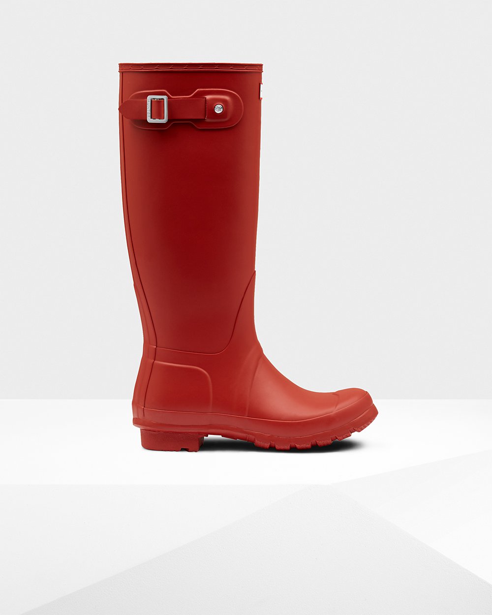 Womens Hunter Tall Rain Boots Red - Original - 1764538-OF